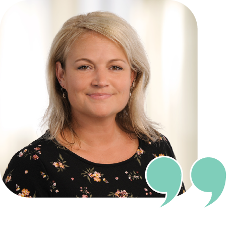 Portrait SHT Pflege Leitung Birgit Steinbock Motivation