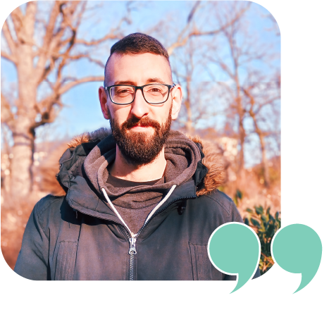 Portrait von SHT Assistent und Teamleiter Christoph